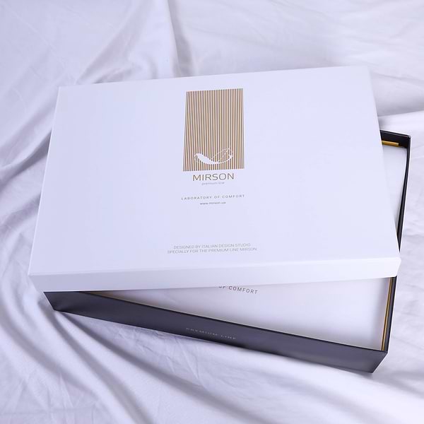 Фото - Комплект постільної білизни MirSon King Size Сатин Valentino 220х240 см (2200001169388)