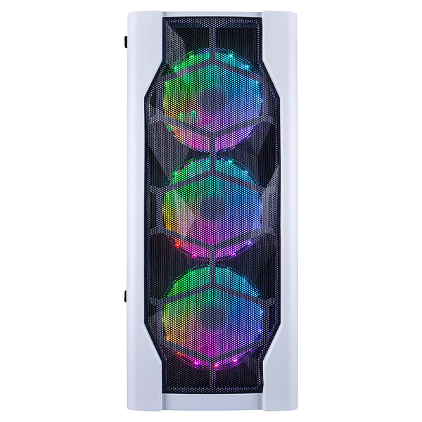 Фото - Корпус 1stPlayer D4-WH-4F1-W White без БЖ