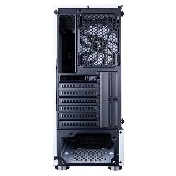 Фото - Корпус 1stPlayer D4-WH-4F1-W White без БЖ