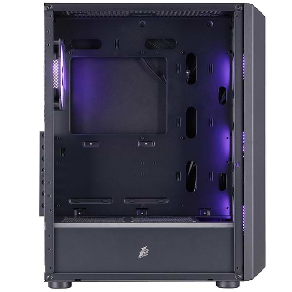 Фото - Корпус 1stPlayer H6-BK-4F7 Black без БП