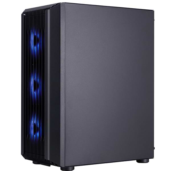 Фото - Корпус 1stPlayer H6-BK-4F7 Black без БП