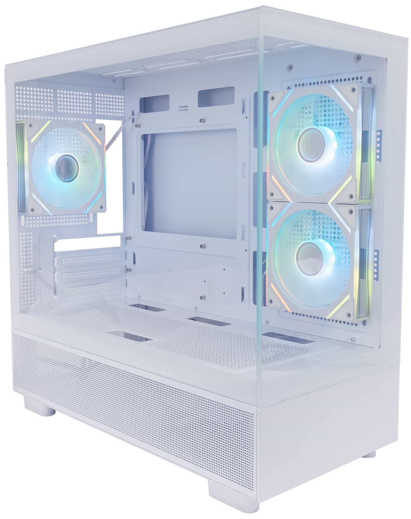 Корпус 1stPlayer Mi5-WH-2FC7R-W-1FC7-W White без БЖ