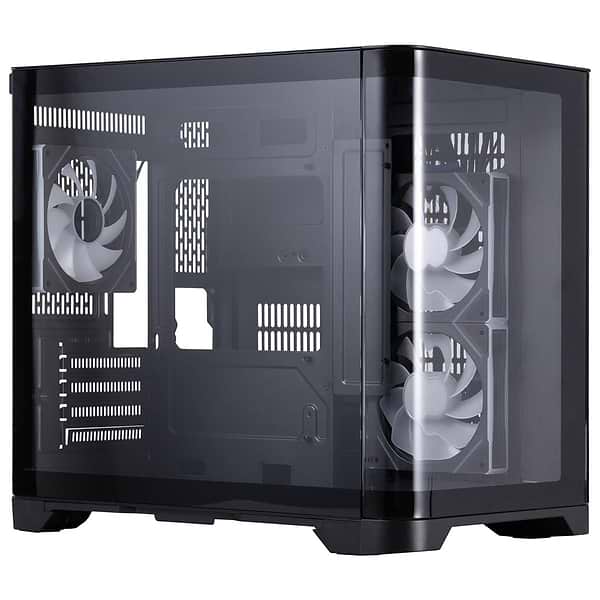 Фото - Корпус 1stPlayer UV5-BK-2FC7R-1FC7 Black без БП