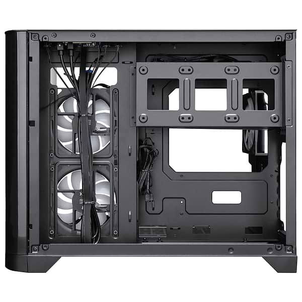 Фото - Корпус 1stPlayer UV6-BK-2FC7R-1FC7 Black без БП