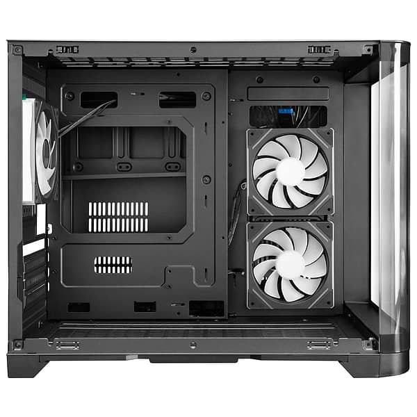 Фото - Корпус 1stPlayer UV6-BK-2FC7R-1FC7 Black без БП