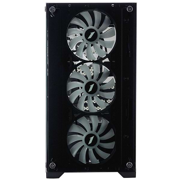 Фото - Корпус 1stPlayer X2-M-BK-4F7 Black без БЖ