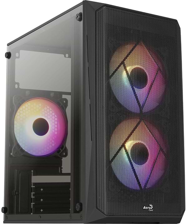 Фото - Корпус AEROCOOL CS-107-A-BK-v2 (ACCX-PC14002.11) Black 600W