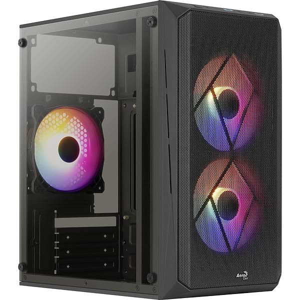 Фото - Корпус AEROCOOL CS-107-A-BK-v2 (ACCX-PC14002.11) Black 600W