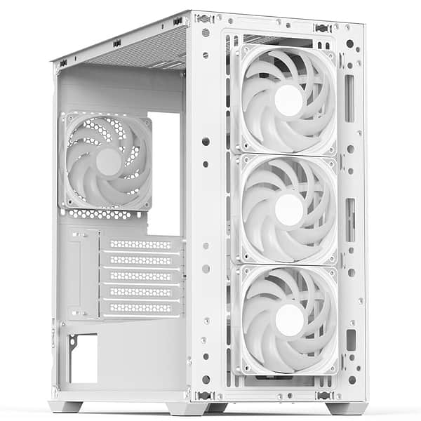 Фото - Корпус AEROCOOL D301A-G-WT-v2 (ACCS-DS03043.21) White без БЖ