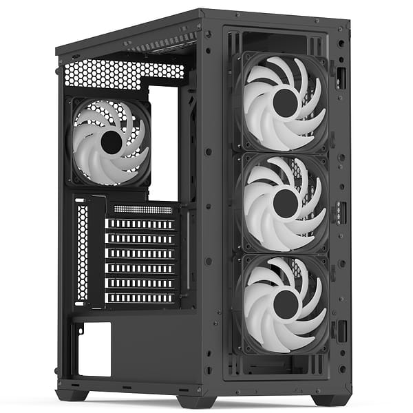 Фото - Корпус AEROCOOL D502A-G-BK-v1 (ACCM-DS02043.11) Black без БЖ