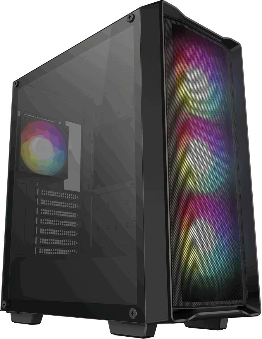 Корпус Deepcool CC560 Mesh V2 Black (R-CC560-BKAMA4-G-2) без БЖ - Фото 1