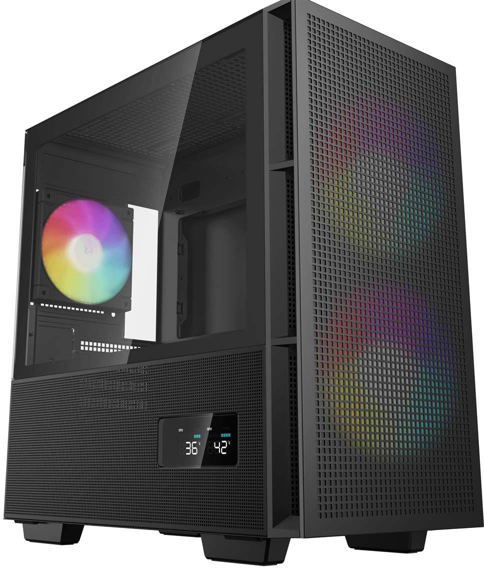 Корпус Deepcool CH360 Digital Black (R-CH360-BKAPE3D-G-1) без БП