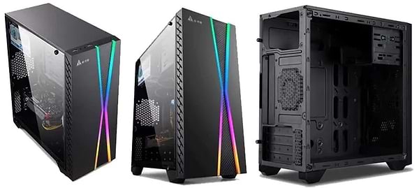 Фото - Уценка - Корпус Golden Field Phantom M8B Black без БП
