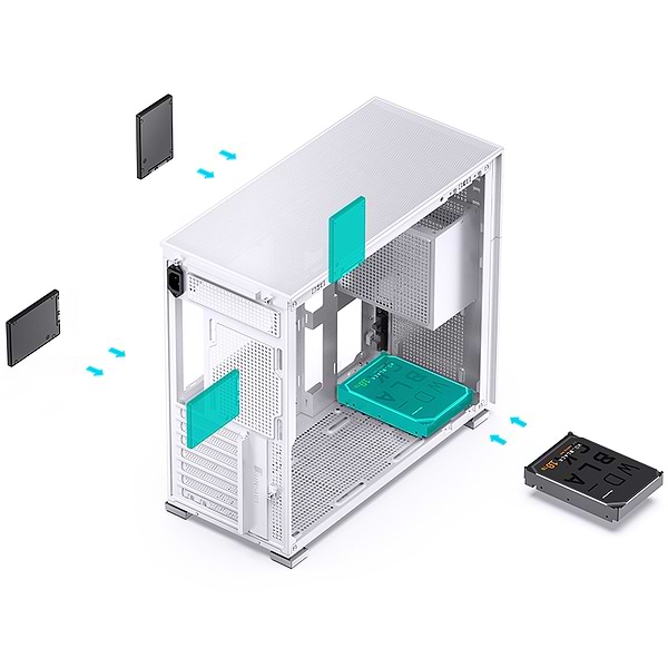 Фото - Корпус Jonsbo D41 MESH White