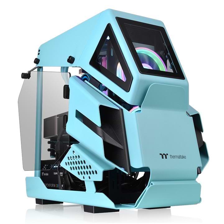 Корпус Thermaltake AH T200 Turquoise (CA-1R4-00SBWN-00)