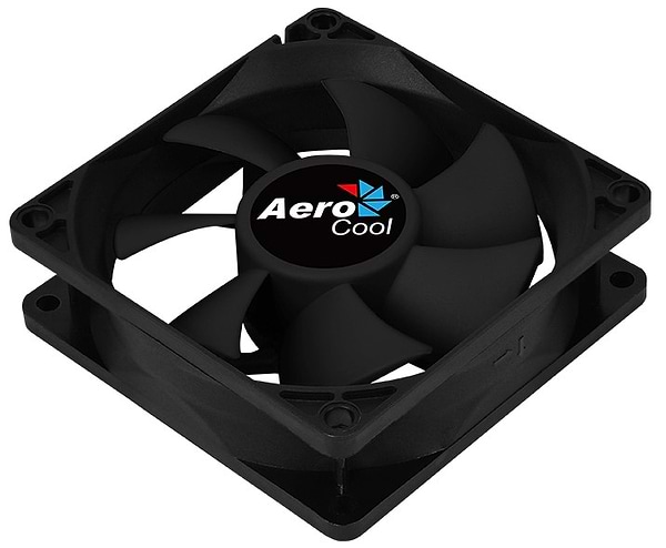 Фото - Корпусний вентилятор AEROCOOL Force 8 Black (ACF1-FC00110.11)