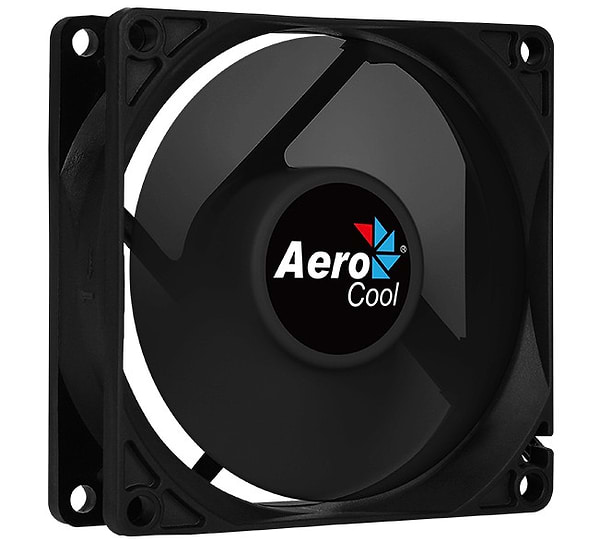 Фото - Корпусний вентилятор AEROCOOL Force 8 Black (ACF1-FC00110.11)