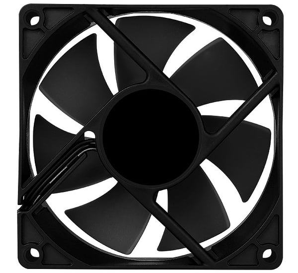 Фото - Корпусний вентилятор AEROCOOL Force 8 Black (ACF1-FC00110.11)