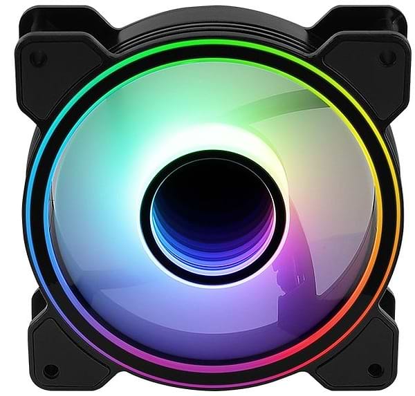 Фото - Корпусный вентилятор AEROCOOL Mirage 12 ARGB (ACF3-MR10217.11)