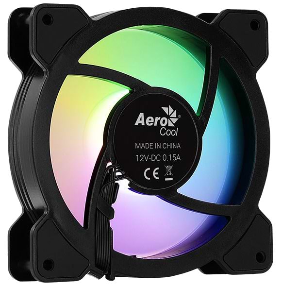 Фото - Корпусный вентилятор AEROCOOL Mirage 12 ARGB (ACF3-MR10217.11)