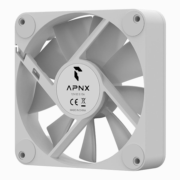 Фото - Корпусный вентилятор APNX FP1-120 ARGB White (APF3-PF11217.21)
