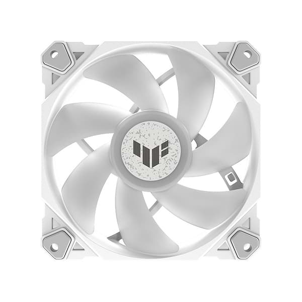 Фото - Корпусний вентилятор Asus TUF Gaming TF120 ARGB White