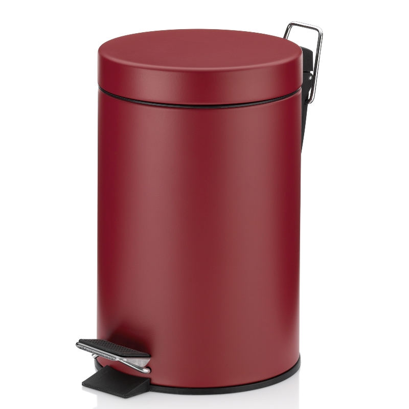 Бак для сміття з педаллю Kela Monaco малиново-червона 3 л (24297)