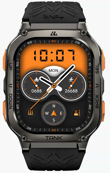 Фото - Смарт-годинник KOSPET TANK M3 ULTRA Black