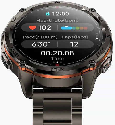 Фото - Смарт-годинник KOSPET TANK T3 ULTRA 2 SE Black