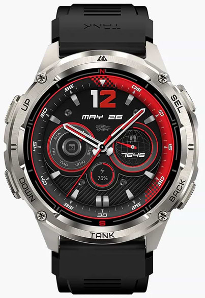 Фото - Смарт-годинник KOSPET TANK T3 ULTRA 2 Silver