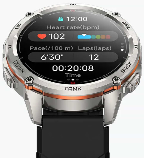 Фото - Смарт-годинник KOSPET TANK T3 ULTRA 2 Silver