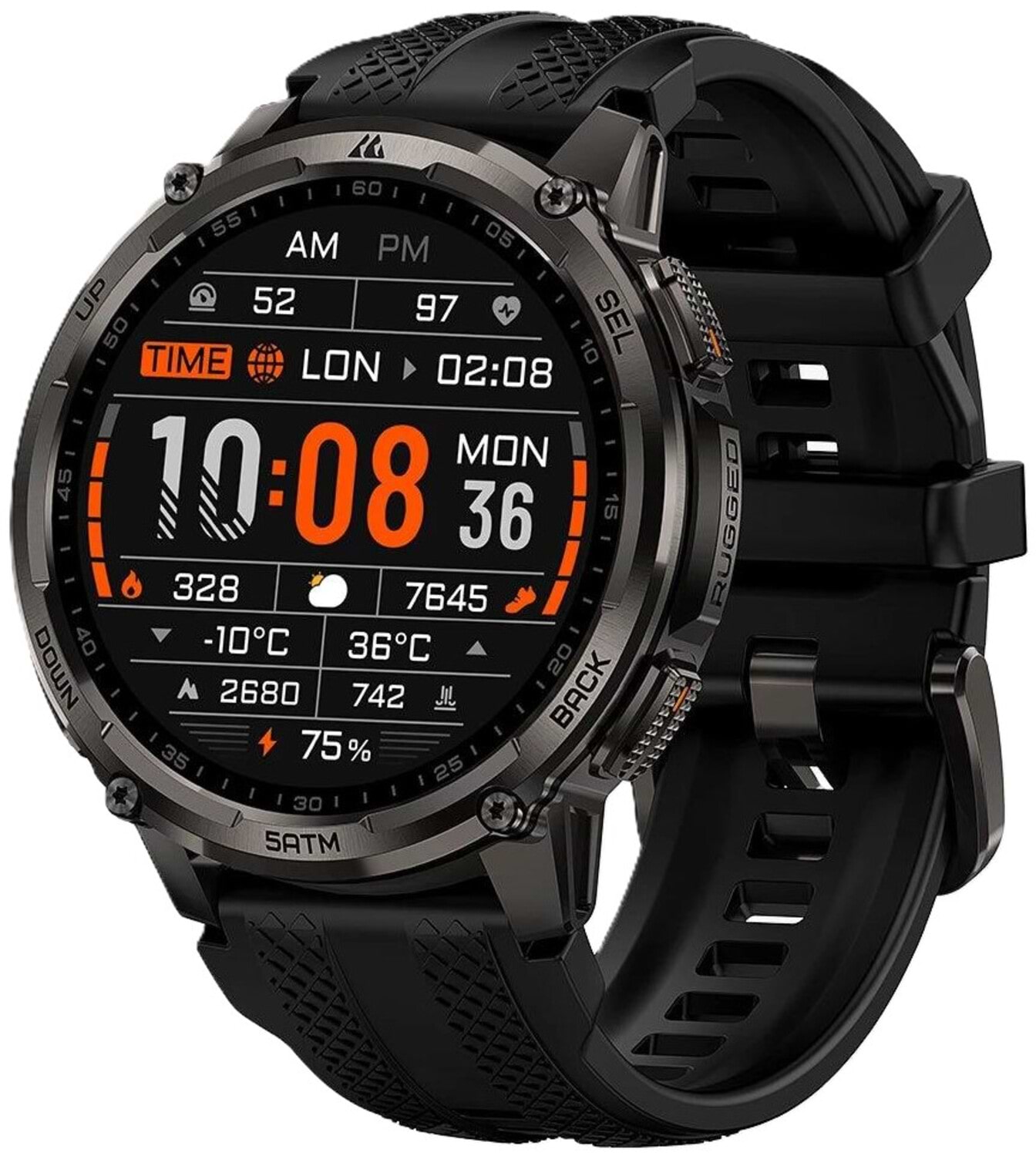 Смарт-часы KOSPET T4C Black