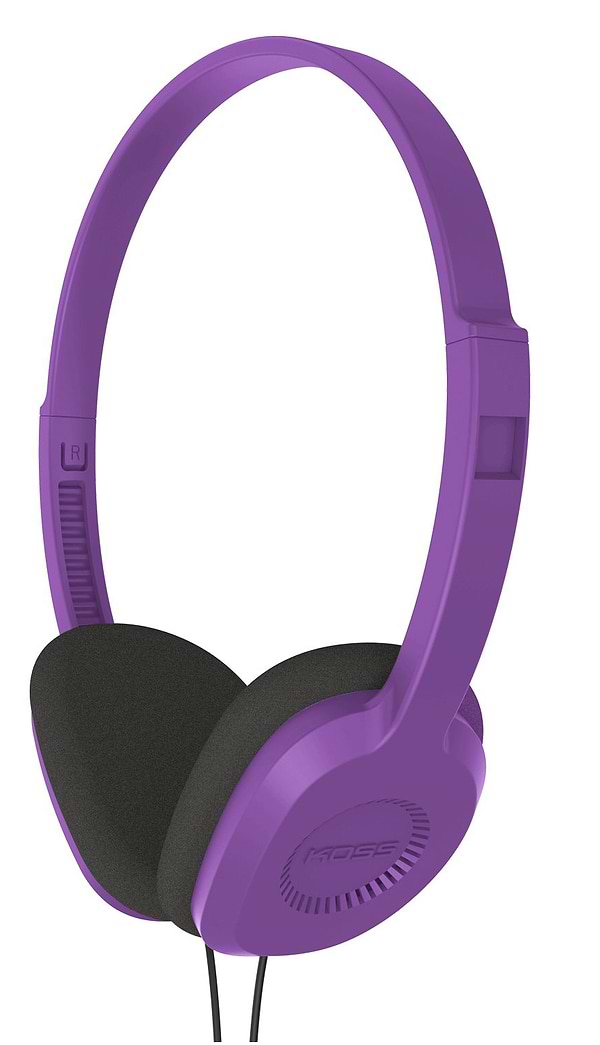 Фото - Навушники накладні дротові Koss KPH8v On-Ear Violet