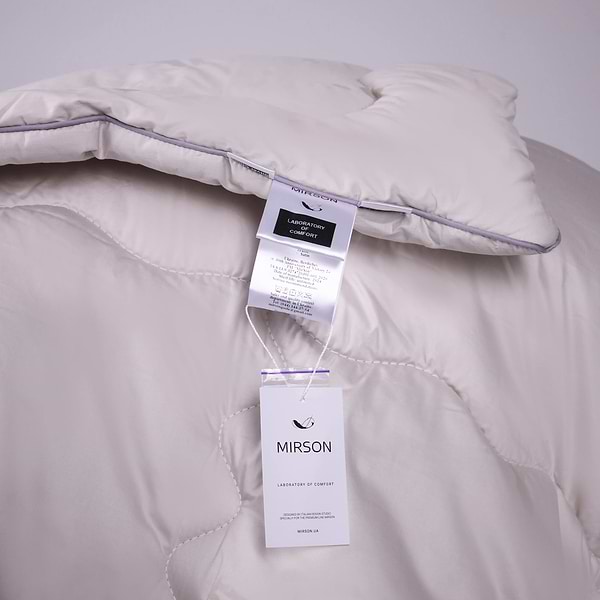 Фото - Одеяло детское демисезонное MirSon шелковая №1060 "Silver Cloud" 110х140 см (2200010356243)