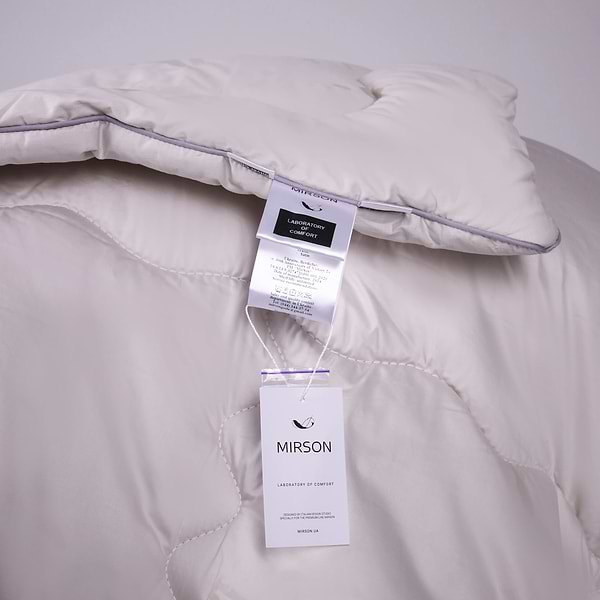 Фото - Ковдра зимова полуторна MirSon антиалергенна №1005 "Silver Cloud" Eco-Soft 140х205 (2200010352726)