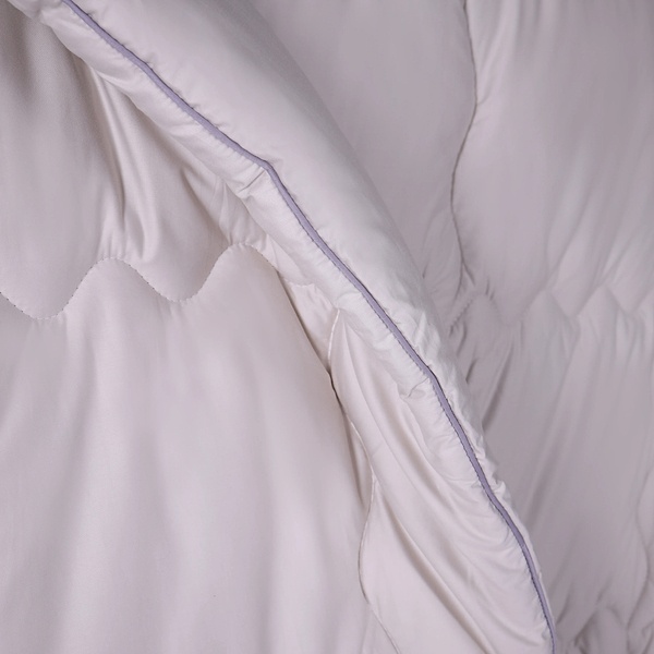 Фото - Одеяло летнее полуторное MirSon антиаллергенное №1008 "Silver Cloud" EcoSilk 140х205 (2200010352917)