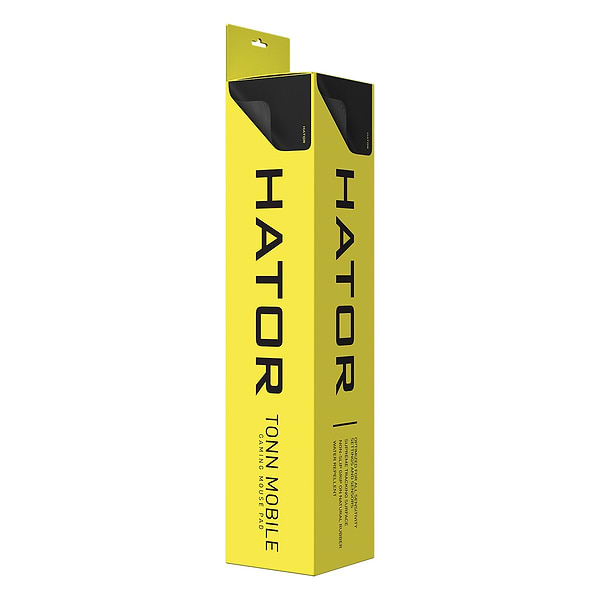 Фото - Килимок для миші Hator Tonn Mobile Black (HTP-1000)