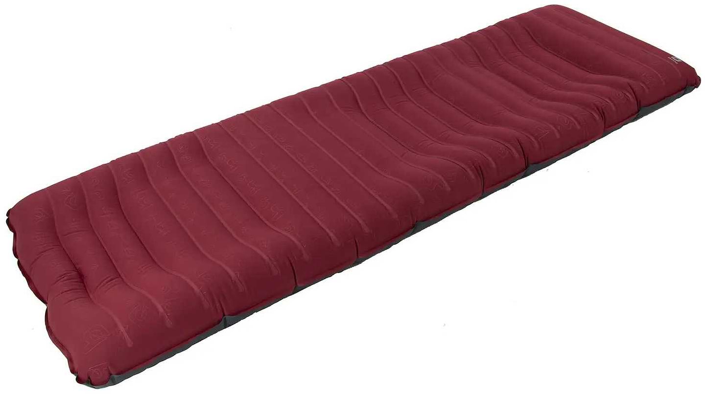 Туристичний килимок Bo-camp Laticuda Ergonomic Gold 191x60x14 cm Grey/Red (3107105)