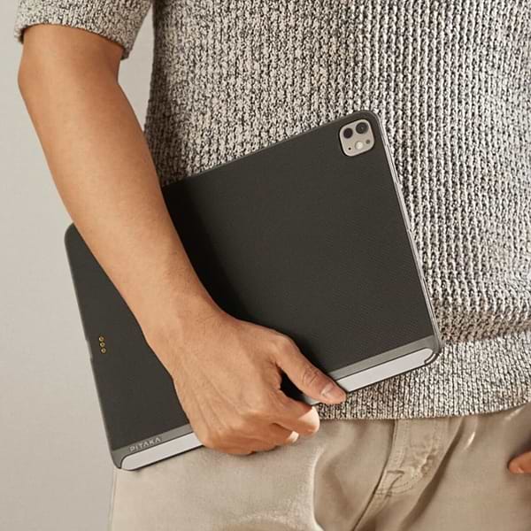 Фото - Чохол для планшету Pitaka MagEZ Case 2 Plain Black/Grey for iPad Pro 11" M4 (KPD2401P)