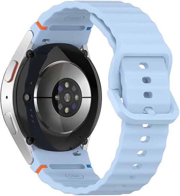 Фото - Ремешок для смарт-часов BeCover Ribbed Tape for Samsung Galaxy Watch (20mm) 3 41mm/4 40mm-44mm/5 40-44mm/6 40-44mm/7 40-44mm Lite Blue (712044)