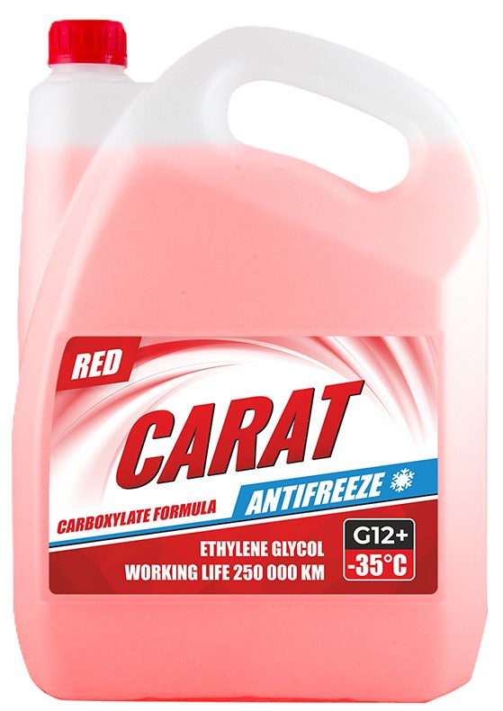 Фото - Антифриз Carat G12+ Red 4,3 кг (KR82363) Фото - Антифриз Carat G12+ Red 4,3 кг (KR82363)