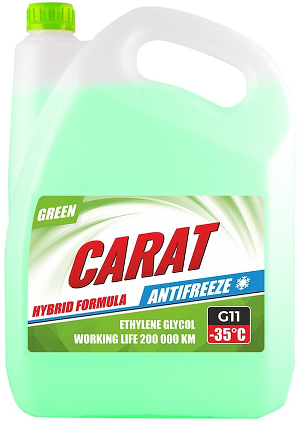 Фото - Антифриз Carat G11 Green 4,3 кг (KR82387)