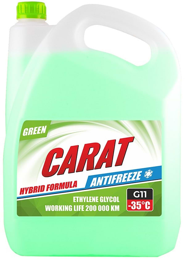 Фото - Антифриз Carat G11 Green 9 кг (KR82424)