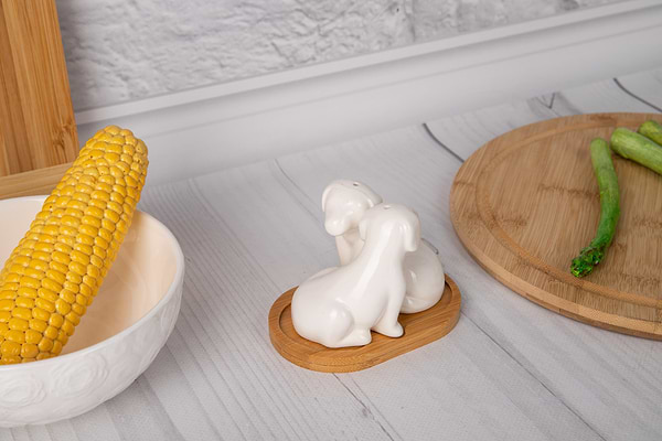 Фото - Набір ємностей для спецій і приправ Krauff 21-275-007 "Цуценята"