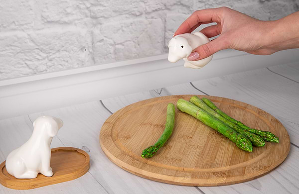 Фото - Набір ємностей для спецій і приправ Krauff 21-275-007 "Цуценята"