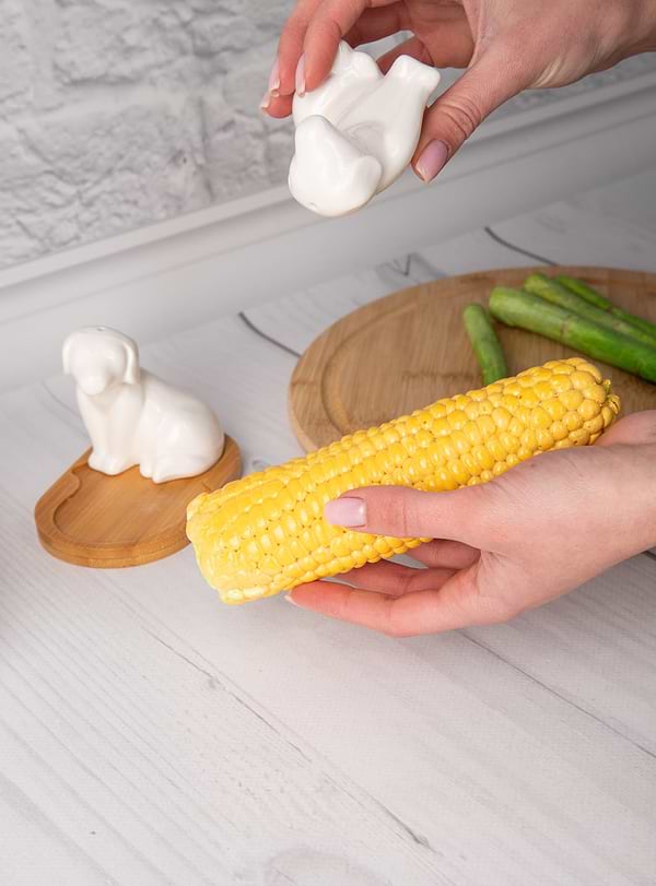 Фото - Набір ємностей для спецій і приправ Krauff 21-275-007 "Цуценята"