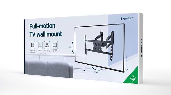 Фото - Кріплення для телевізора Gembird WM-75ST-02
