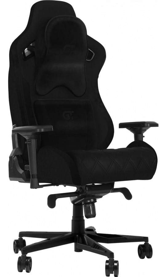 Кресло для геймеров GT Racer X-0724 Fabric Black - Фото 1