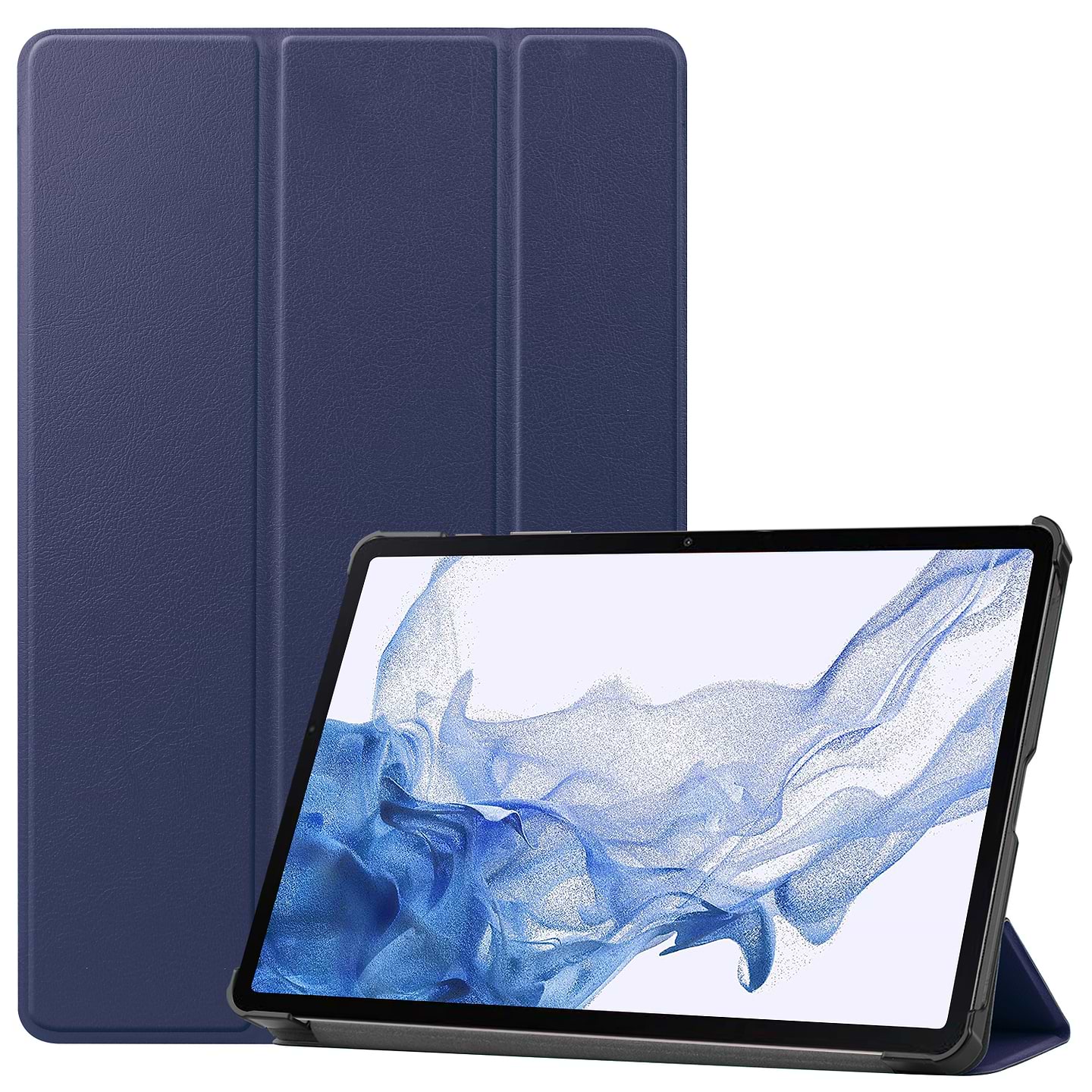 Чохол для планшета BeCover Smart Case for Samsung Galaxy Tab S10 FE (SM-X520/SM-X526) 10.9" Deep Blue (713274) - Фото 1