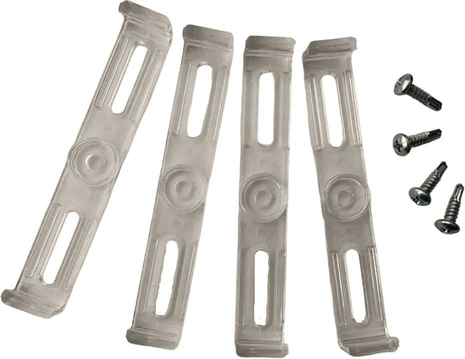 Рамка під номер Poputchik стандартні прозорі 4 шт. (24-052-IS)